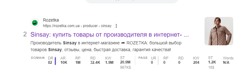 Данная страница по оценке Ahrefs приносит 140 000 трафика в месяц