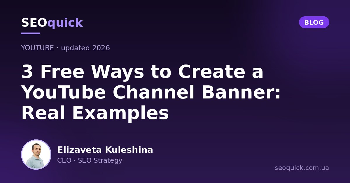 YouTube Channel Design in 2026: Banner, Avatar & Thumbnail Sizes + AI Tools